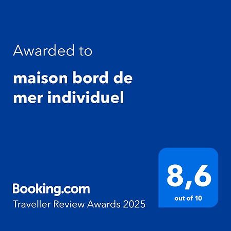 Maison Bord De Mer Individuel Gouville-sur-Mer エクステリア 写真