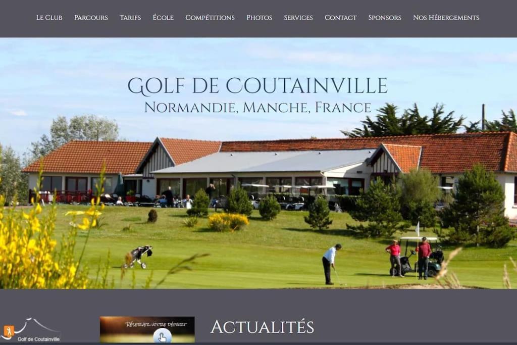 Maison Bord De Mer Individuel Gouville-sur-Mer エクステリア 写真