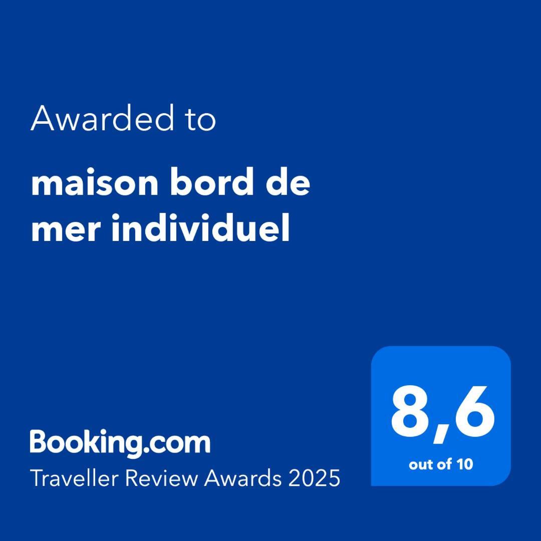 Maison Bord De Mer Individuel Gouville-sur-Mer エクステリア 写真